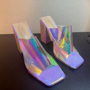 Bella Marie Iridescent Women's Heels